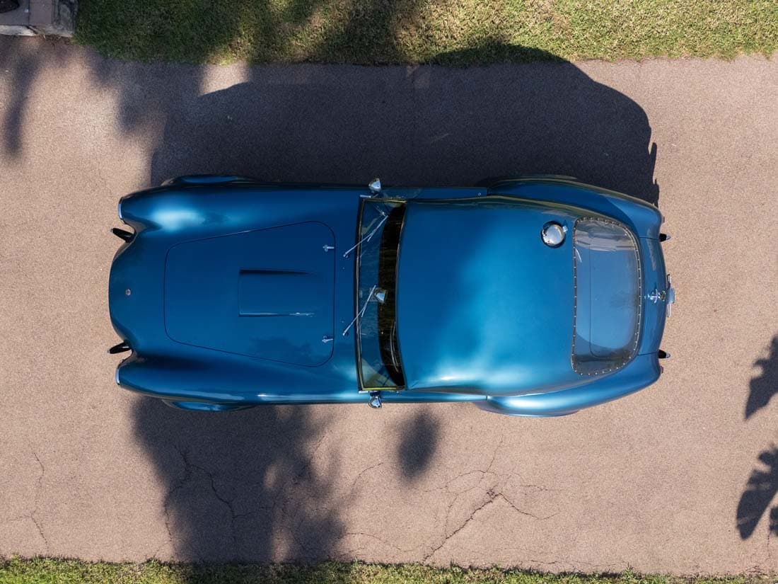 AC Cobra vue du dessus